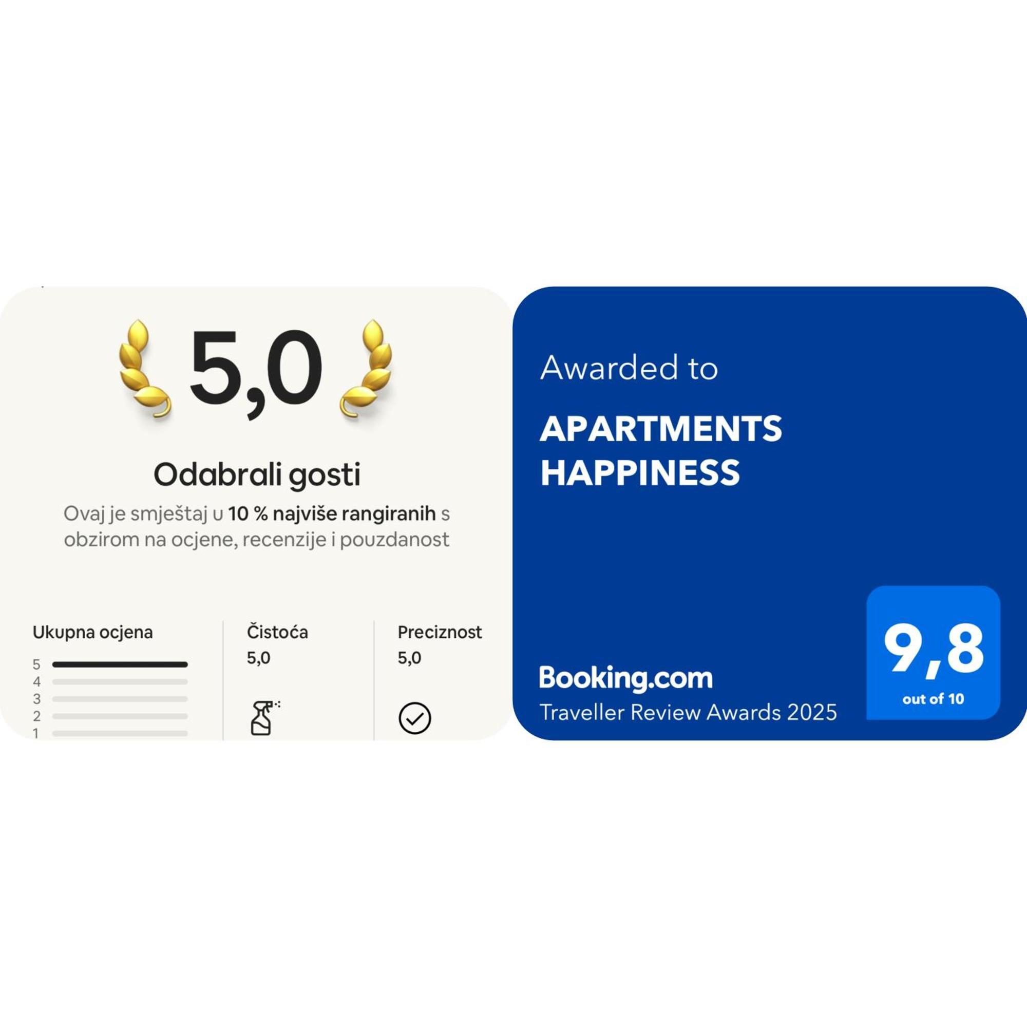 Apartments Happiness Traù Esterno foto